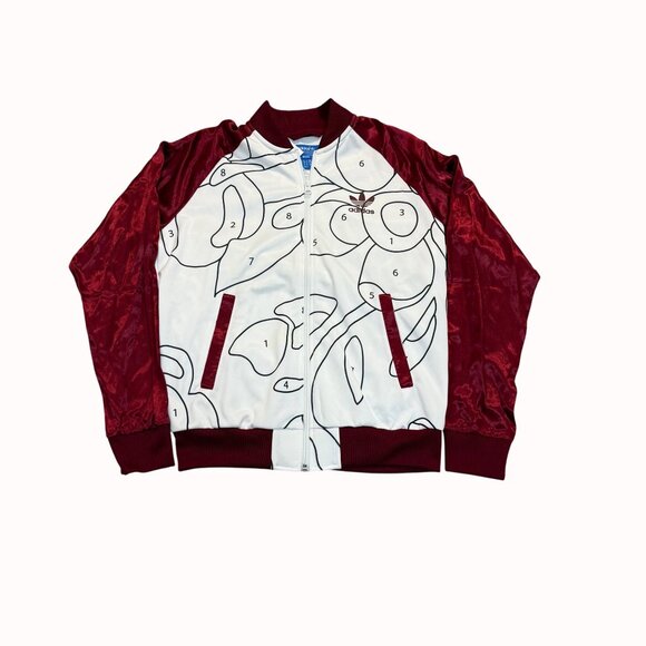 Adidas Rita Ora Womens Track Jacket Paint By Numbers Size S Athleisure Fashion - Picture 15 of 16